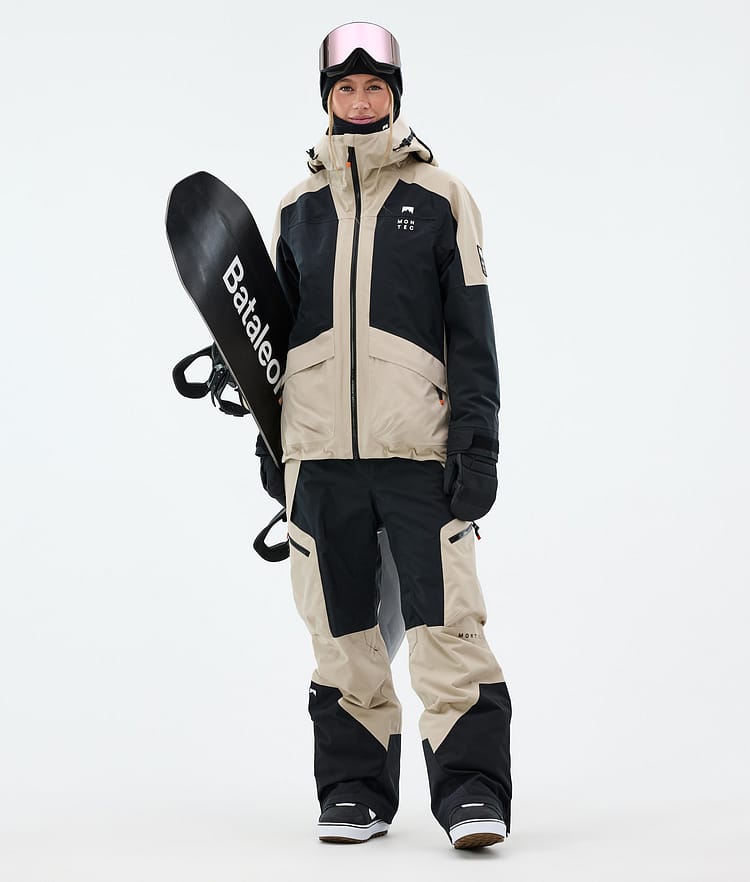 Montec Morpheus W Snowboard Jacket Women Sand/Black, Image 3 of 10
