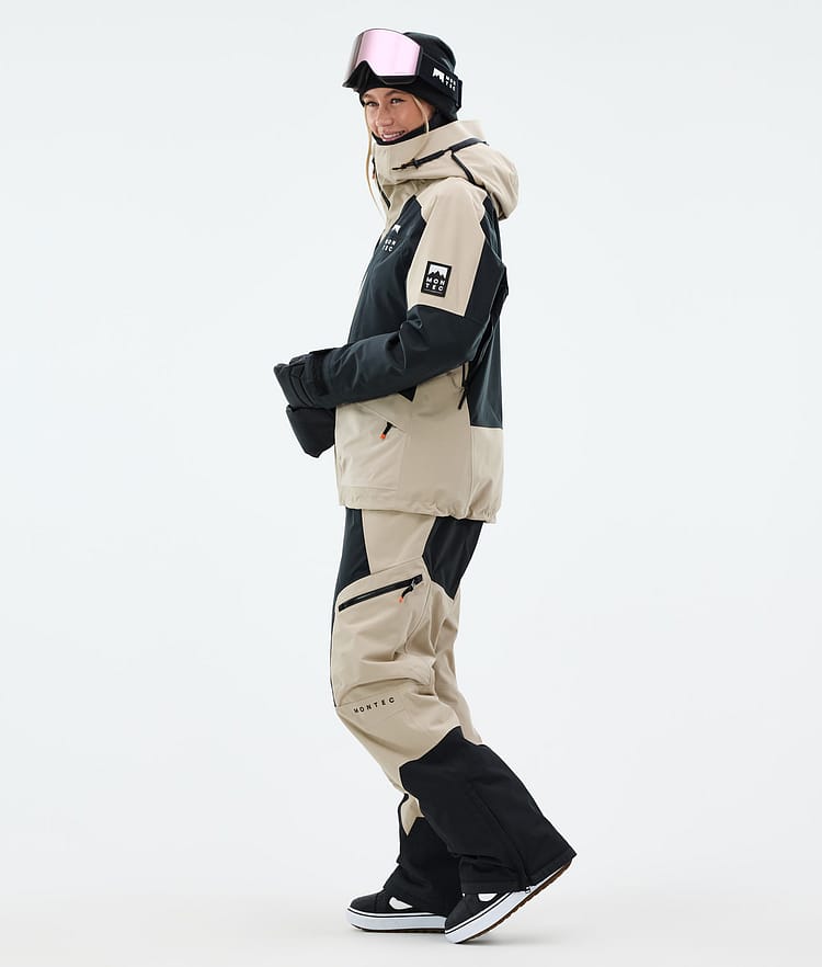 Montec Morpheus W Snowboard Jacket Women Sand/Black, Image 4 of 10