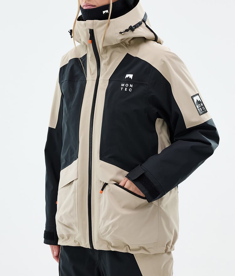 Montec Morpheus W Snowboard Jacket Women Sand/Black, Image 8 of 10