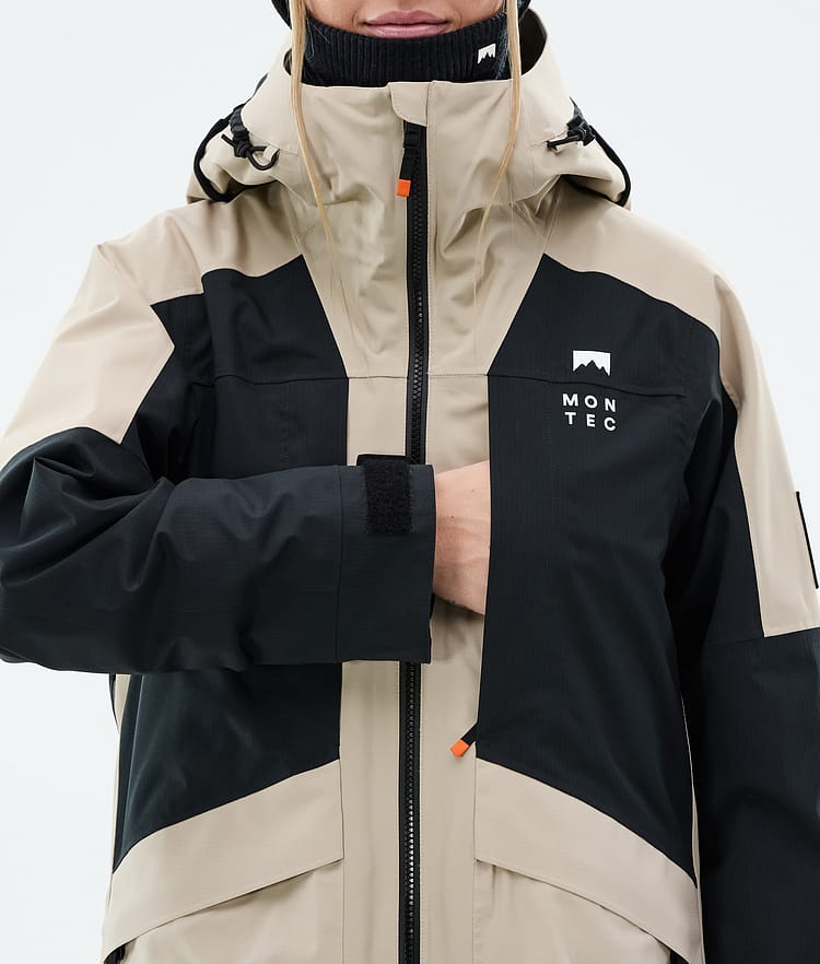 Montec Morpheus W Snowboard Jacket Women Sand/Black, Image 9 of 10