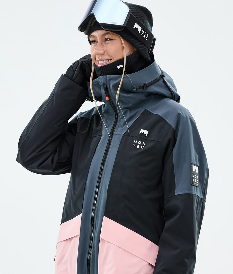 Montec Morpheus W Ski Jacket Women Metal Blue/Black/Soft Pink, Image 2 of 10