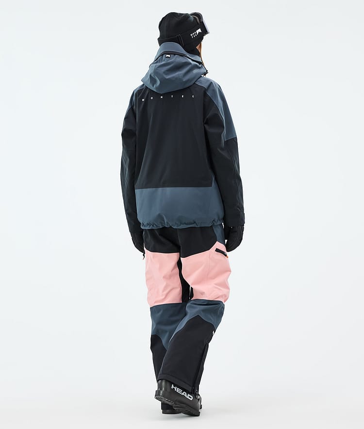 Montec Morpheus W Ski Jacket Women Metal Blue/Black/Soft Pink, Image 5 of 10