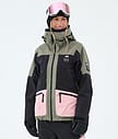 Montec Morpheus W Ski Jacket Women Greenish/Black/Soft Pink