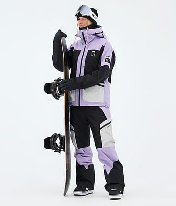 Montec Morpheus W Snowboard Outfit Faded Violet/Black/Light Grey