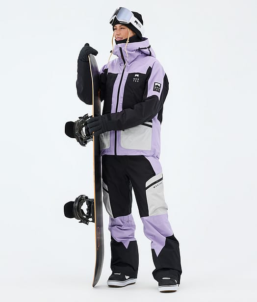 Montec Morpheus W Snowboard Outfit Faded Violet/Black/Light Grey