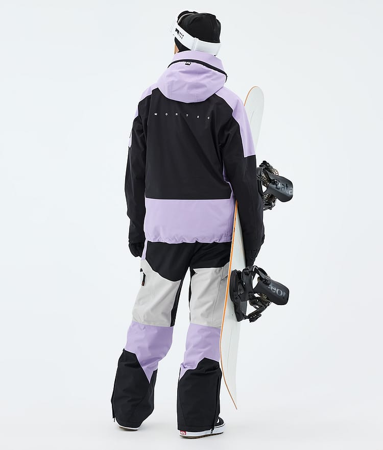 Montec Morpheus W Giacca Snowboard Donna Faded Violet/Black/Light Grey, Image 3 of 9