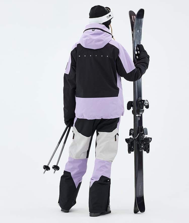 Montec Morpheus W Kurtka Narciarska Kobiety Faded Violet/Black/Light Grey, Image 3 of 9