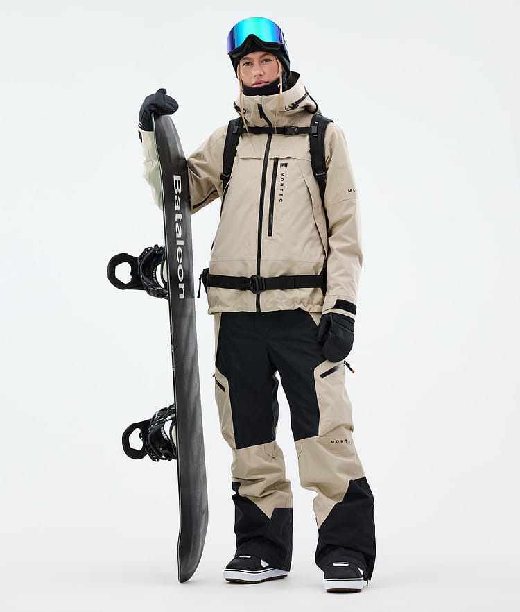 Montec Oracle W Snowboard Jacket Women Sand, Image 3 of 11