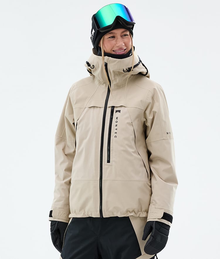 Montec Oracle W Snowboard Jacket Women Sand, Image 6 of 11