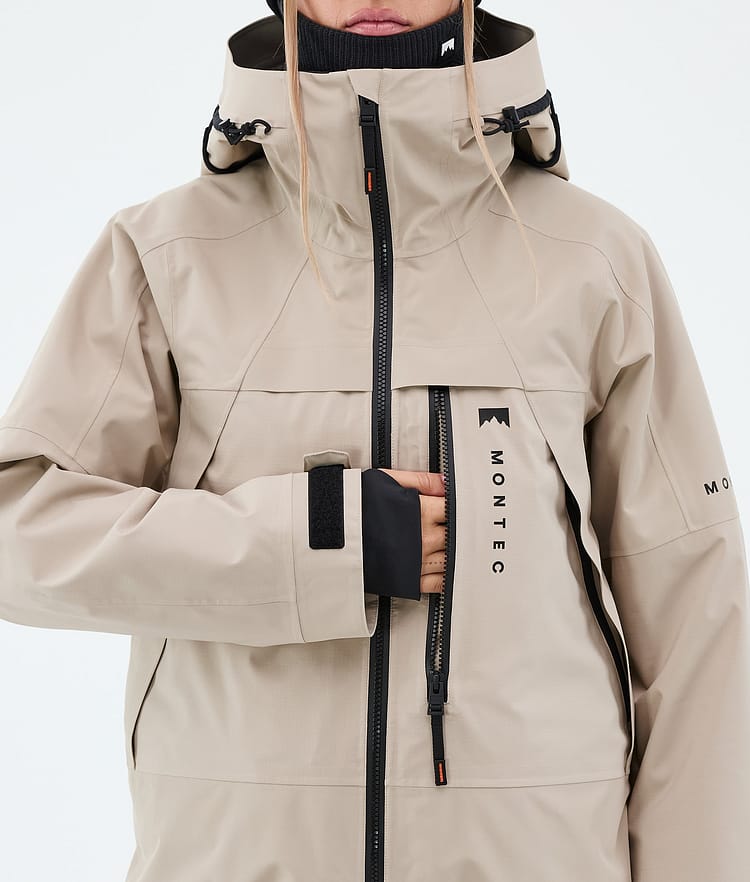 Montec Oracle W Veste Snowboard Femme Sand, Image 8 of 9