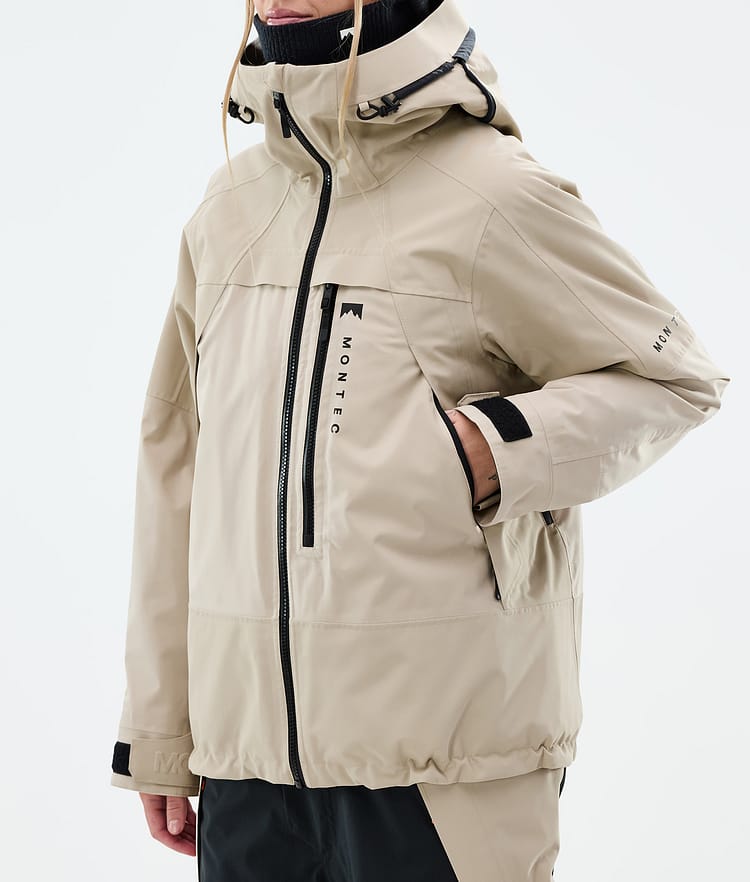 Montec Oracle W Snowboard Jacket Women Sand, Image 9 of 11