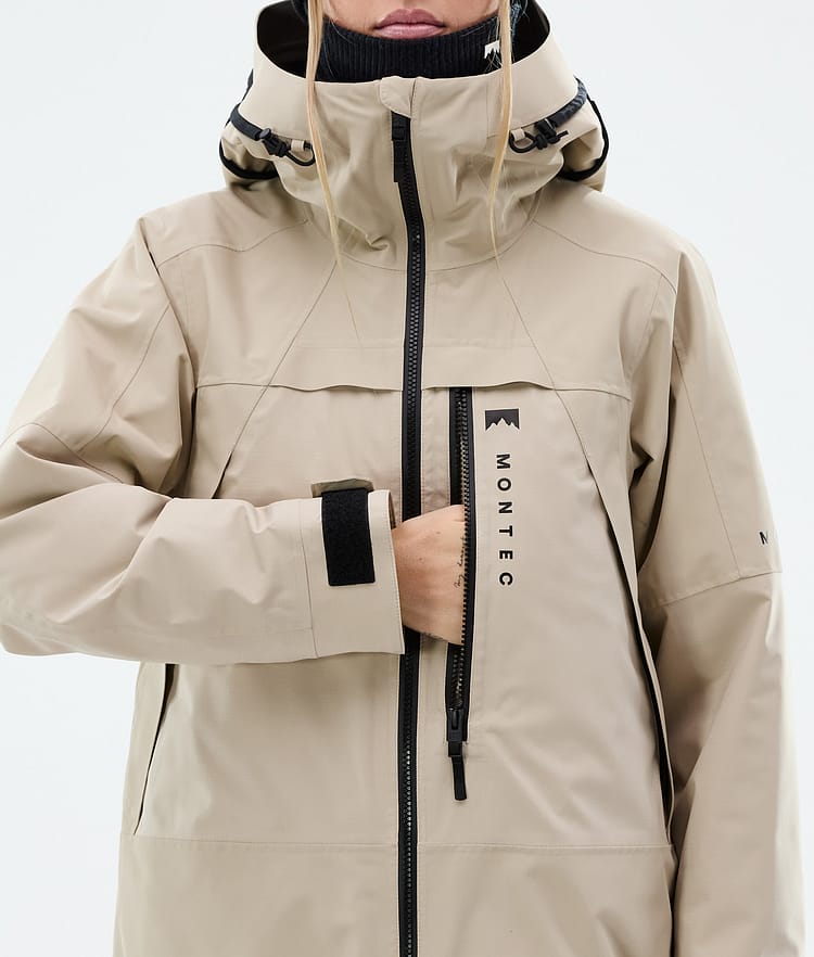 Montec Oracle W Ski Jacket Women Sand, Image 10 of 11