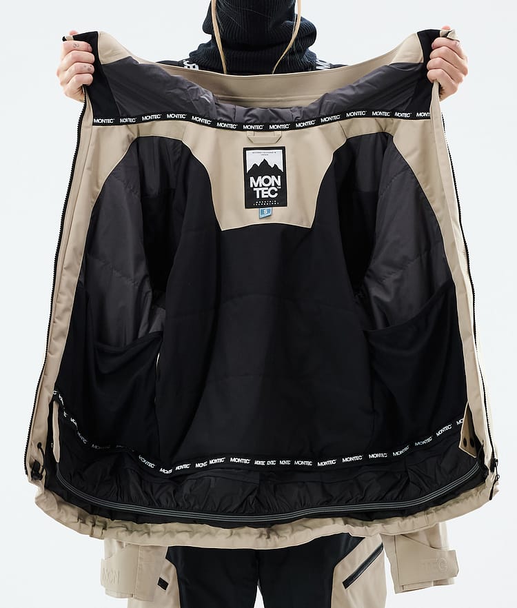 Montec Oracle W Snowboard Jacket Women Sand, Image 11 of 11