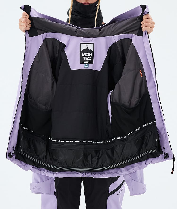 Montec Oracle W Lyžařská Bunda Dámské Faded Violet, Image 9 of 9