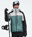 Montec Oracle W Snowboard Jacket Women Light Grey/Black/Atlantic