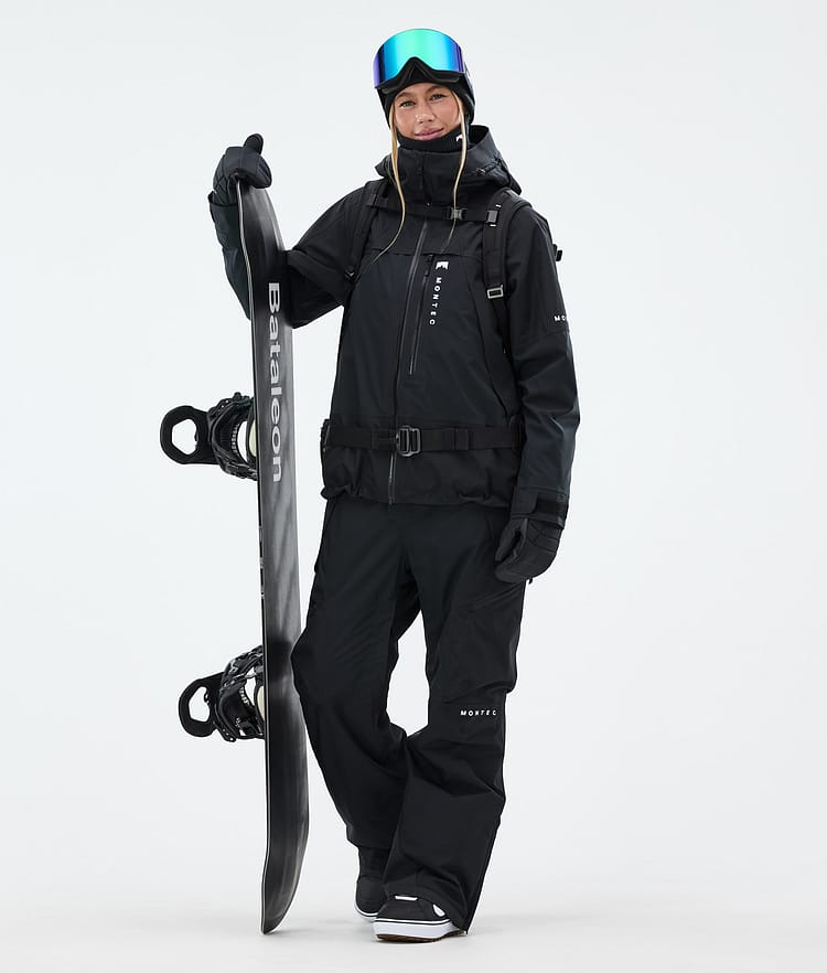 Montec Dozer W Pantaloni Snowboard Donna Black, Immagine 2 di 7