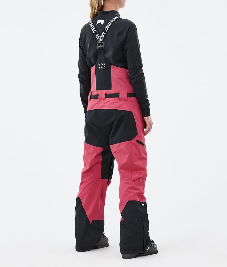 Montec Dozer W Pantaloni Sci Donna Light Red/Black, Immagine 3 di 6