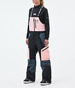 Montec Dozer W Snowboard Pants Women Soft Pink/Black/Metal Blue