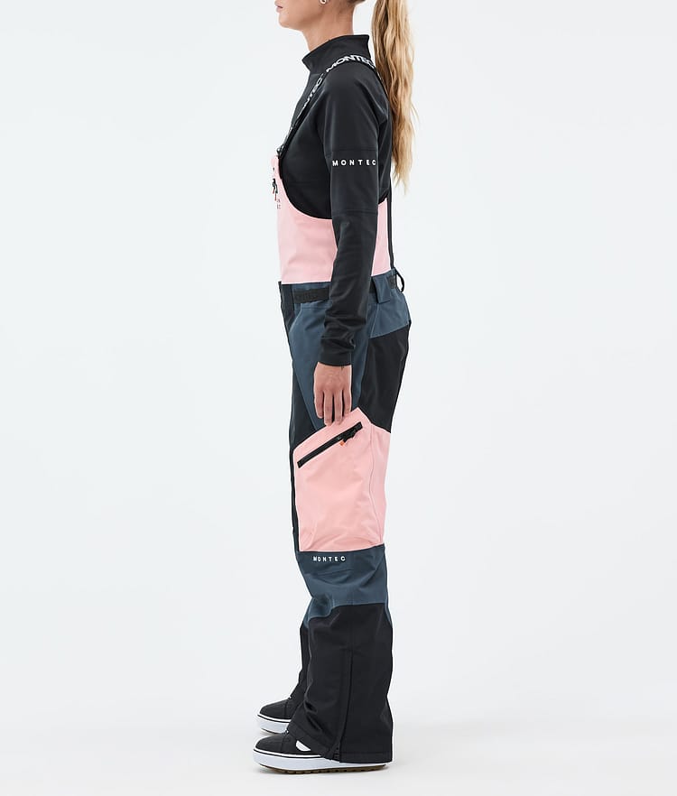 Montec Dozer W Snowboard Pants Women Soft Pink/Black/Metal Blue, Image 2 of 6