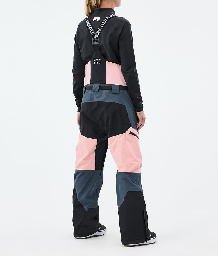 Montec Dozer W Snowboard Pants Women Soft Pink/Black/Metal Blue, Image 3 of 6