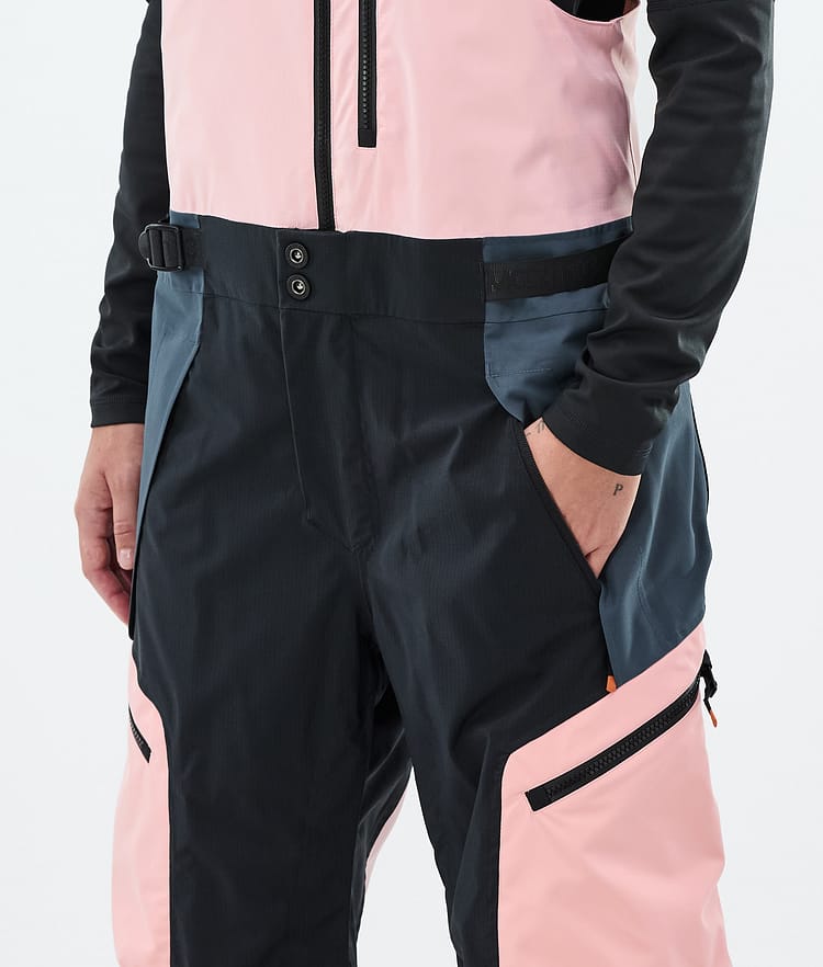 Montec Dozer W Snowboard Pants Women Soft Pink/Black/Metal Blue, Image 4 of 6