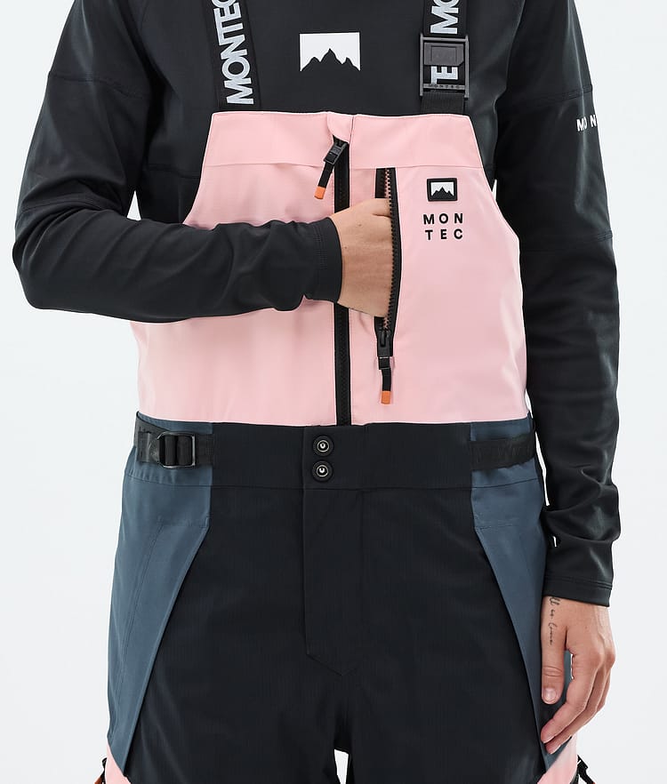 Montec Dozer W Ski Pants Women Soft Pink/Black/Metal Blue, Image 5 of 6