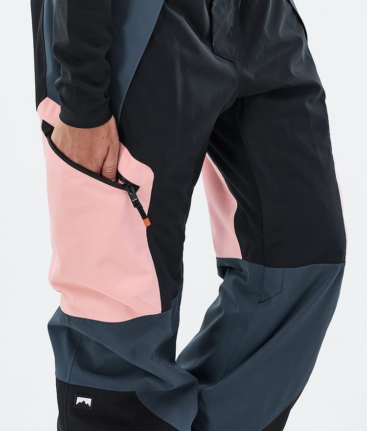 Montec Dozer W Snowboard Pants Women Soft Pink/Black/Metal Blue, Image 6 of 6