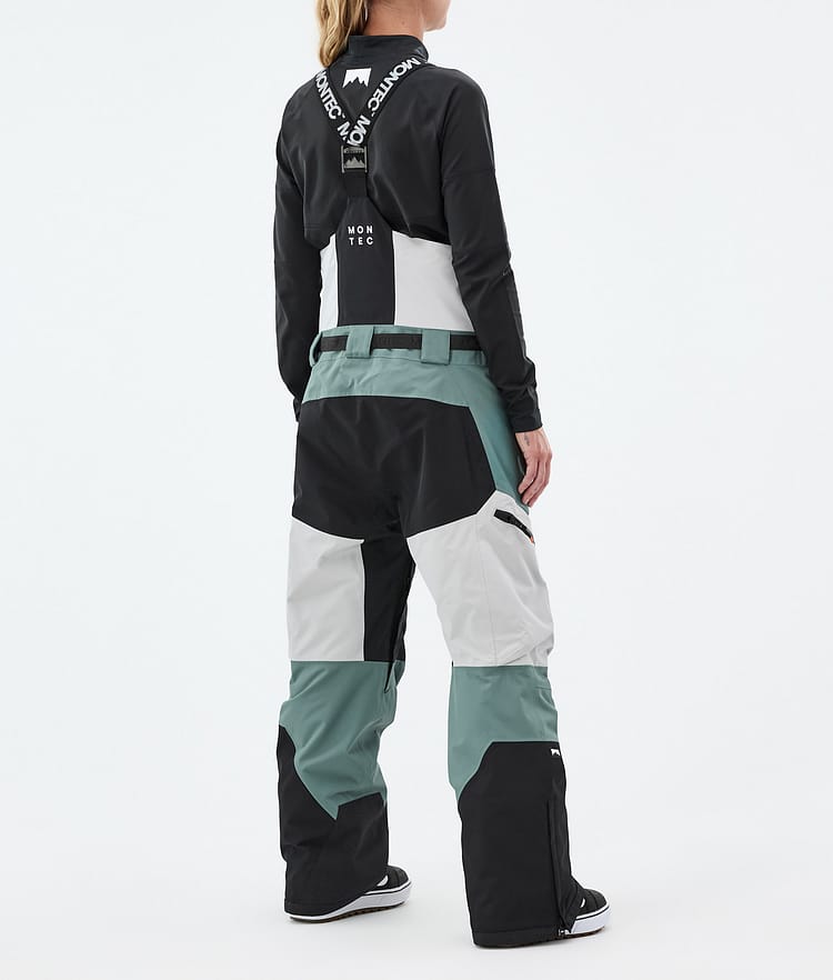 Montec Dozer W Snowboard Pants Women Light Grey/Black/Atlantic, Image 3 of 6