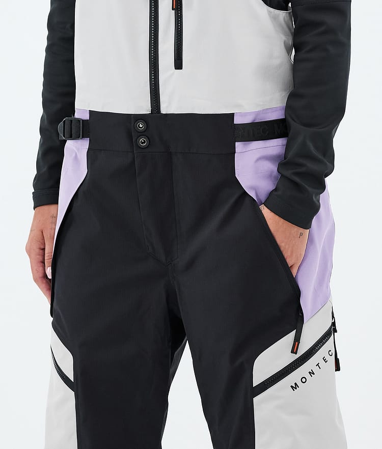 Montec Dozer W Skihose Damen Light Grey/Black/Faded Violet, Image 5 of 7