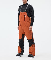Montec Fawk Snowboard Broek Heren Burned Orange/Black