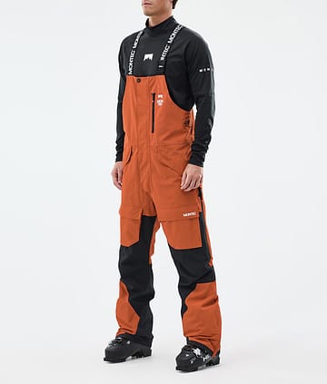 Montec Fawk Ski Pants Men Burned Orange/Black