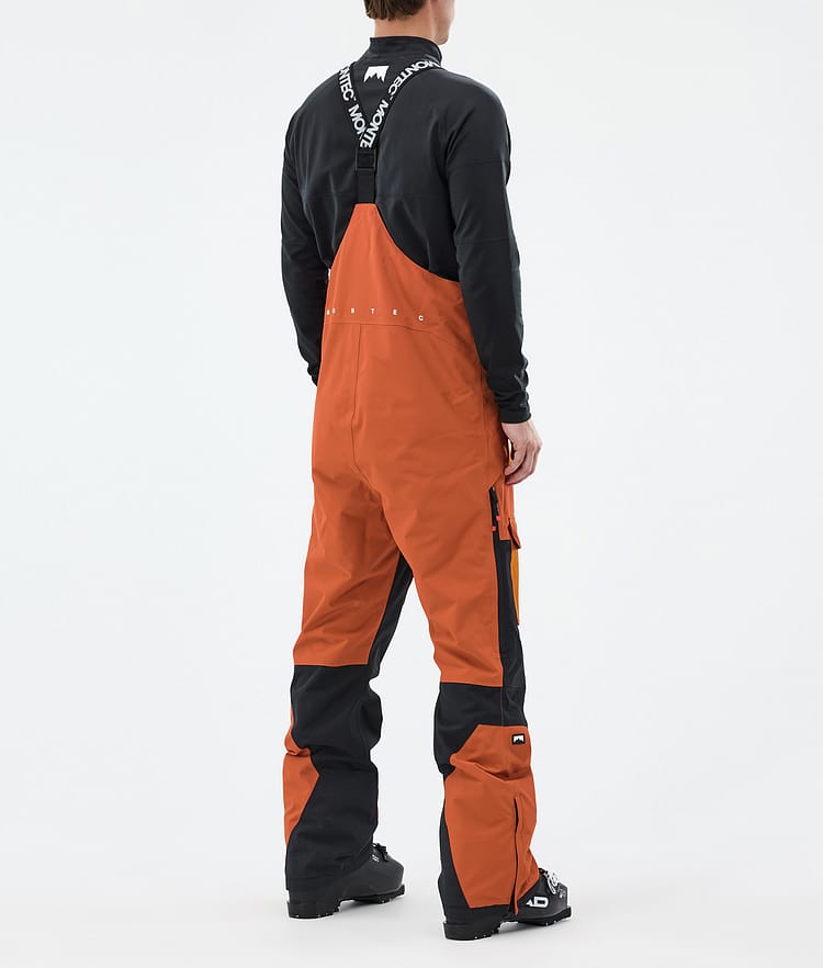 Montec Fawk Ski Pants Men Burned Orange/Black, Image 3 of 6