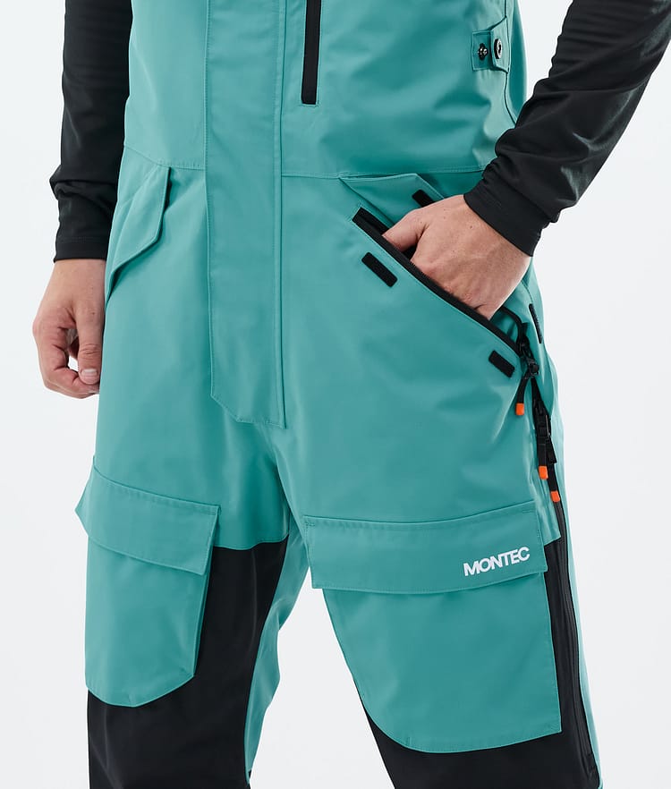 Montec Fawk Snowboard Pants Men Turquoise/Black, Image 4 of 6