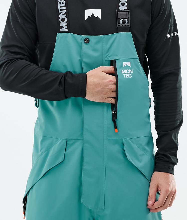 Montec Fawk Ski Pants Men Turquoise/Black, Image 5 of 6