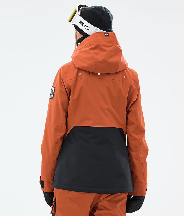 Montec Moss W Snowboardjacke Damen Burned Orange/Black, Bild 7 von 10
