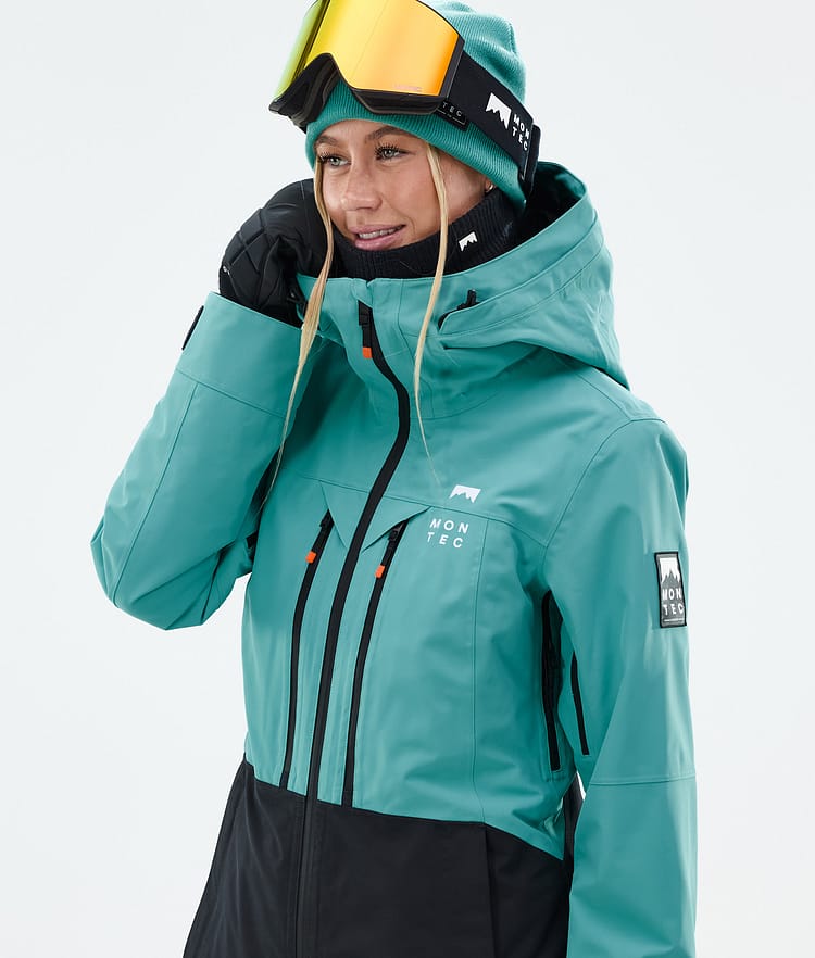Montec Moss W Snowboardjacke Damen Turquoise/Black, Bild 2 von 10