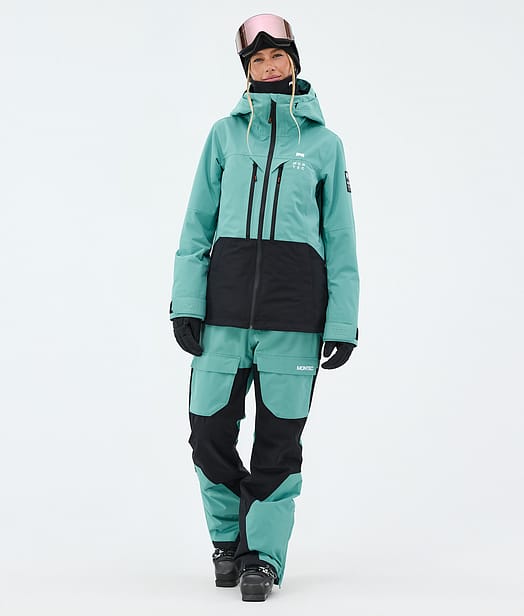 Montec Moss W Ski Outfit Turquoise/Black