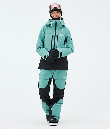 Montec Moss W Outfit de Snowboard Turquoise/Black
