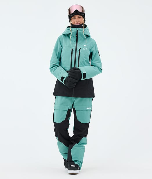 Montec Moss W Snowboard Outfit Turquoise/Black