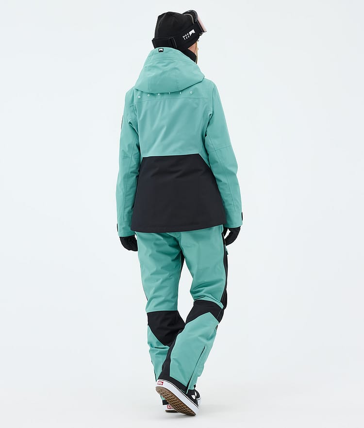 Montec Moss W Veste Snowboard Femme Turquoise/Black, Image 3 of 9