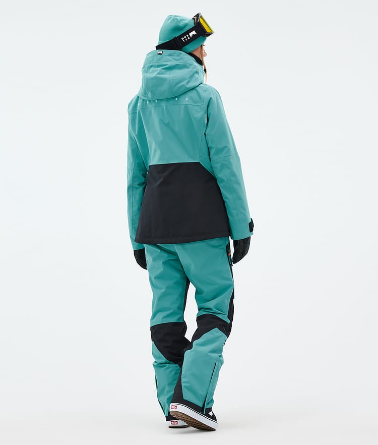 Montec Moss W Snowboardjacke Damen Turquoise/Black, Bild 5 von 10