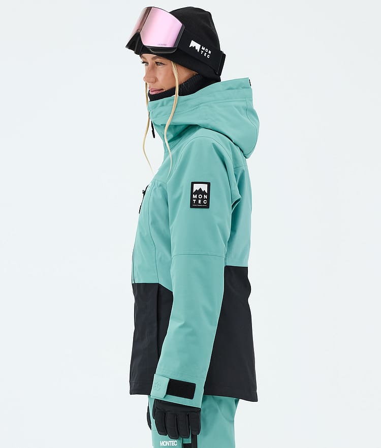 Montec Moss W Veste Snowboard Femme Turquoise/Black, Image 5 of 9