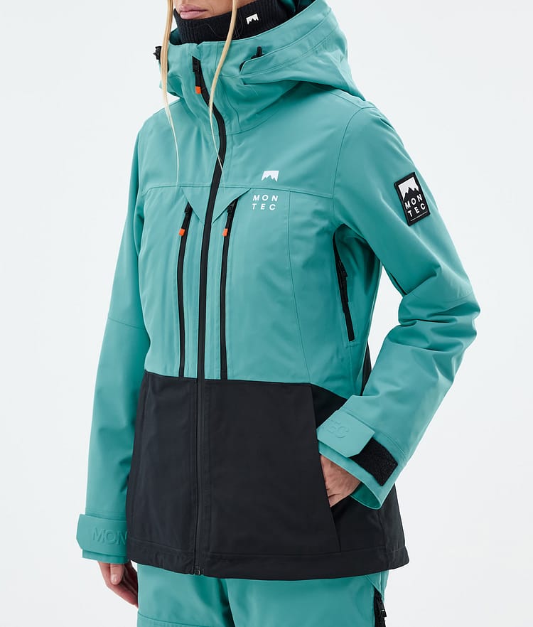 Montec Moss W Snowboardjacke Damen Turquoise/Black, Bild 8 von 10