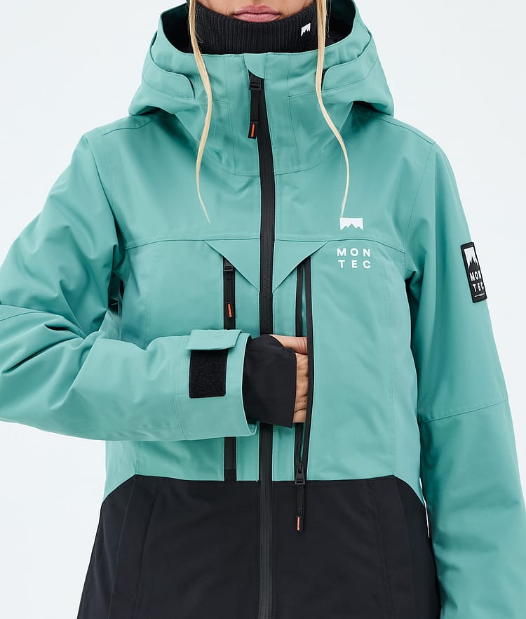 Montec Moss W Veste de Ski Femme Turquoise/Black, Image 8 of 9