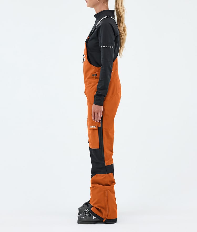Montec Fawk W Skibukser Dame Burned Orange/Black, Image 3 of 7