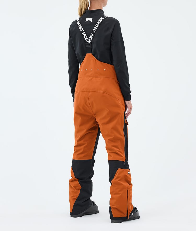 Montec Fawk W Skibukser Dame Burned Orange/Black, Image 4 of 7