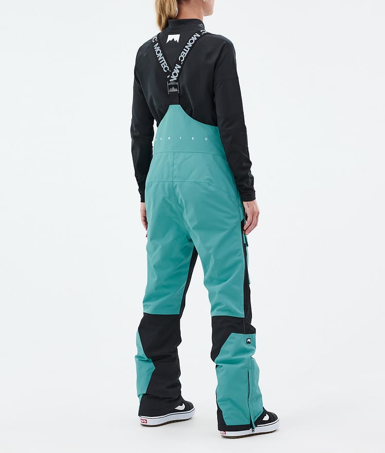 Montec Fawk W Snowboard Pants Women Turquoise/Black, Image 4 of 7