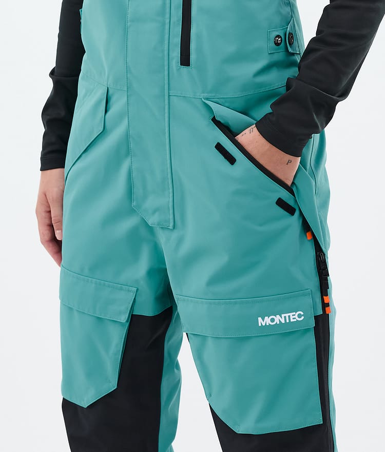 Montec Fawk W Snowboard Pants Women Turquoise/Black, Image 5 of 7