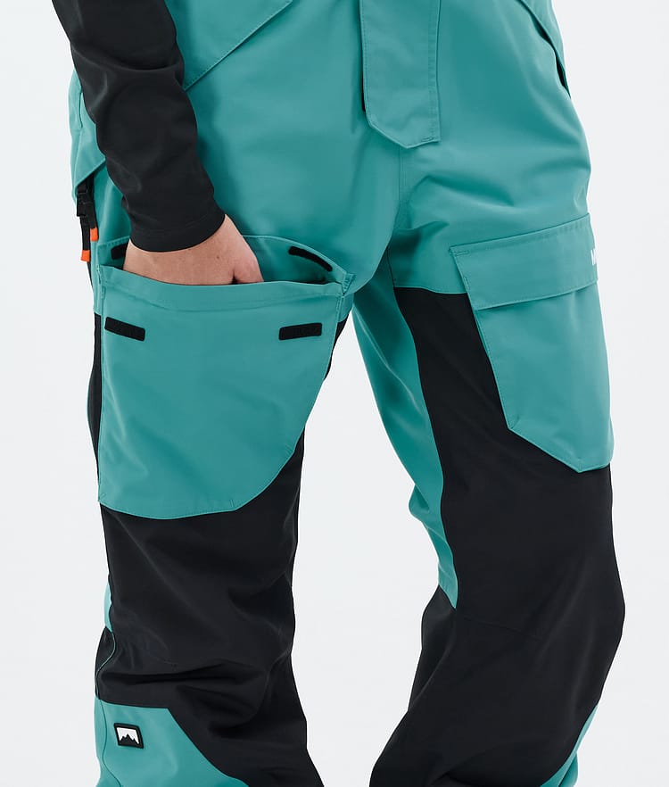 Montec Fawk W Snowboard Pants Women Turquoise/Black, Image 7 of 7