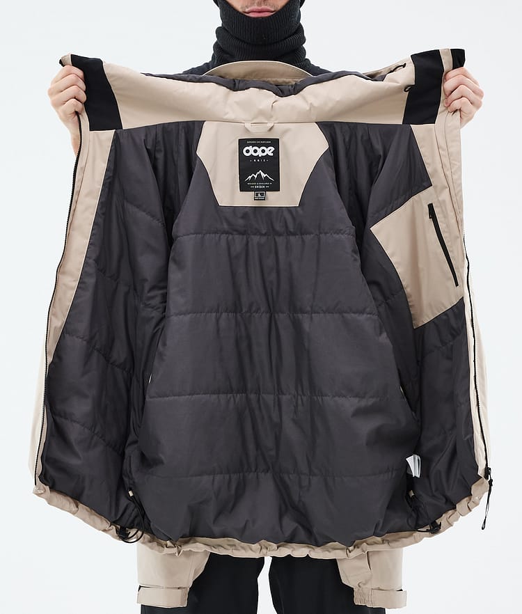 Dope Spartan Veste Snowboard Homme Sand, Image 8 sur 8